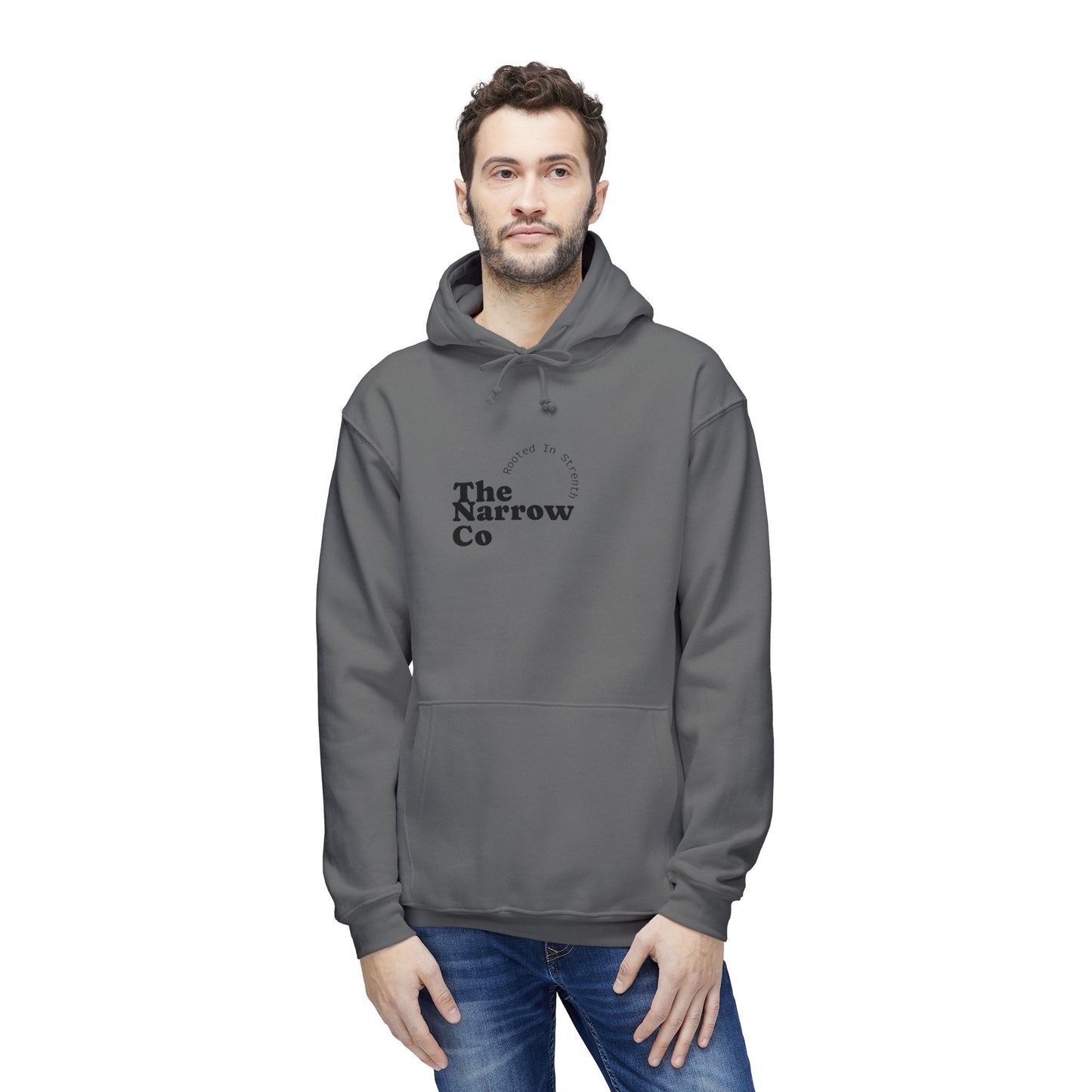 Unisex Hooded Sweatshirt - The Narrow Co Nature Inspired Design,  Photos taken by the owner of The Narrow co and Cosy co Andrea Stevens