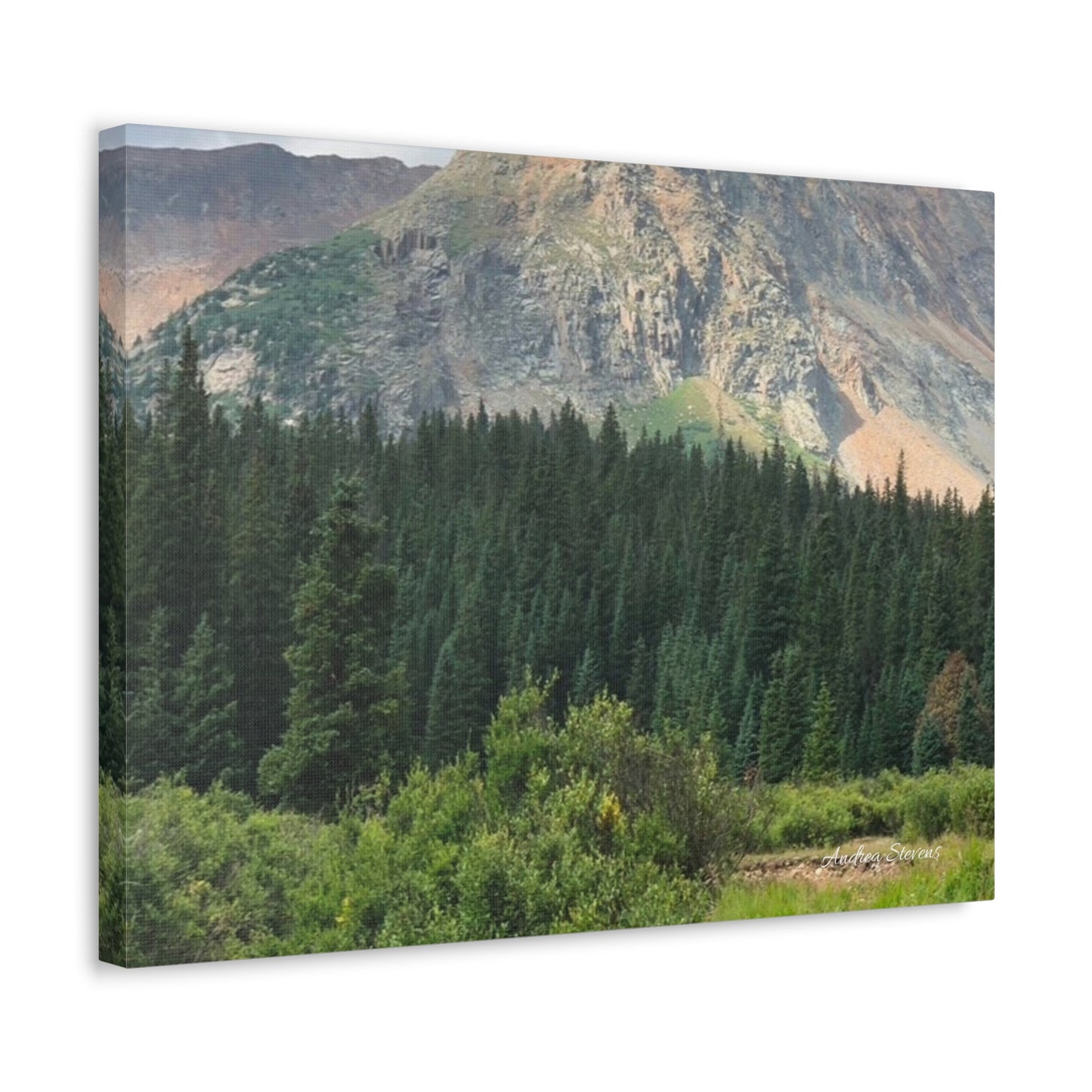Colorado Nature Landscape Stretched Canvas Wall Art – Rustic Home Decor by Andrea Stevens
