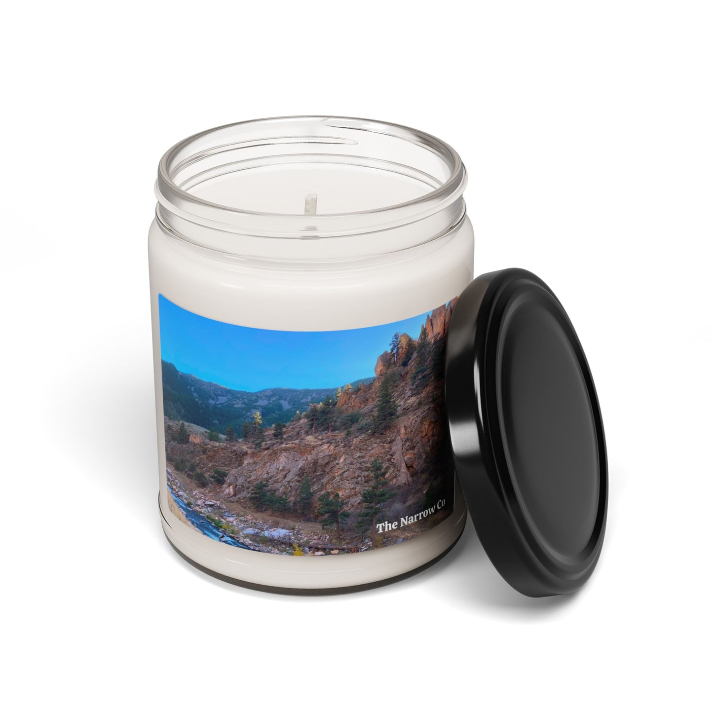 Nature-Inspired Scented Soy Candle - 9oz, Relaxing Aroma for Home Decor
