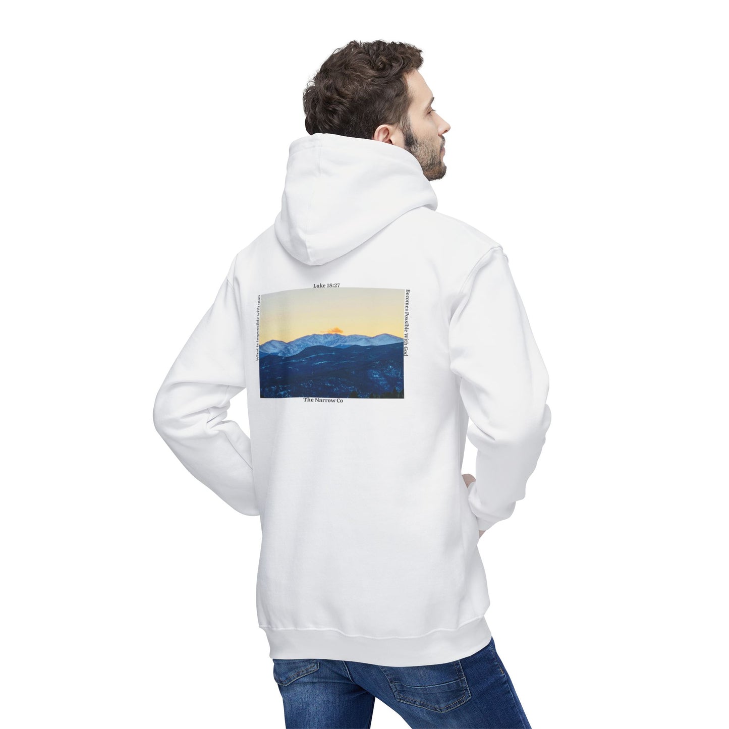 Get Ready For a Miracle, Comfortable Unisex Hooded Sweatshirt - 'Get Ready for a Miracle' - Perfect for Nature Lovers