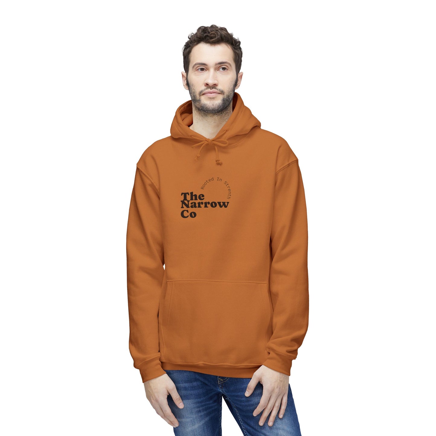 Unisex Hooded Sweatshirt - The Narrow Co Nature Inspired Design,  Photos taken by the owner of The Narrow co and Cosy co Andrea Stevens