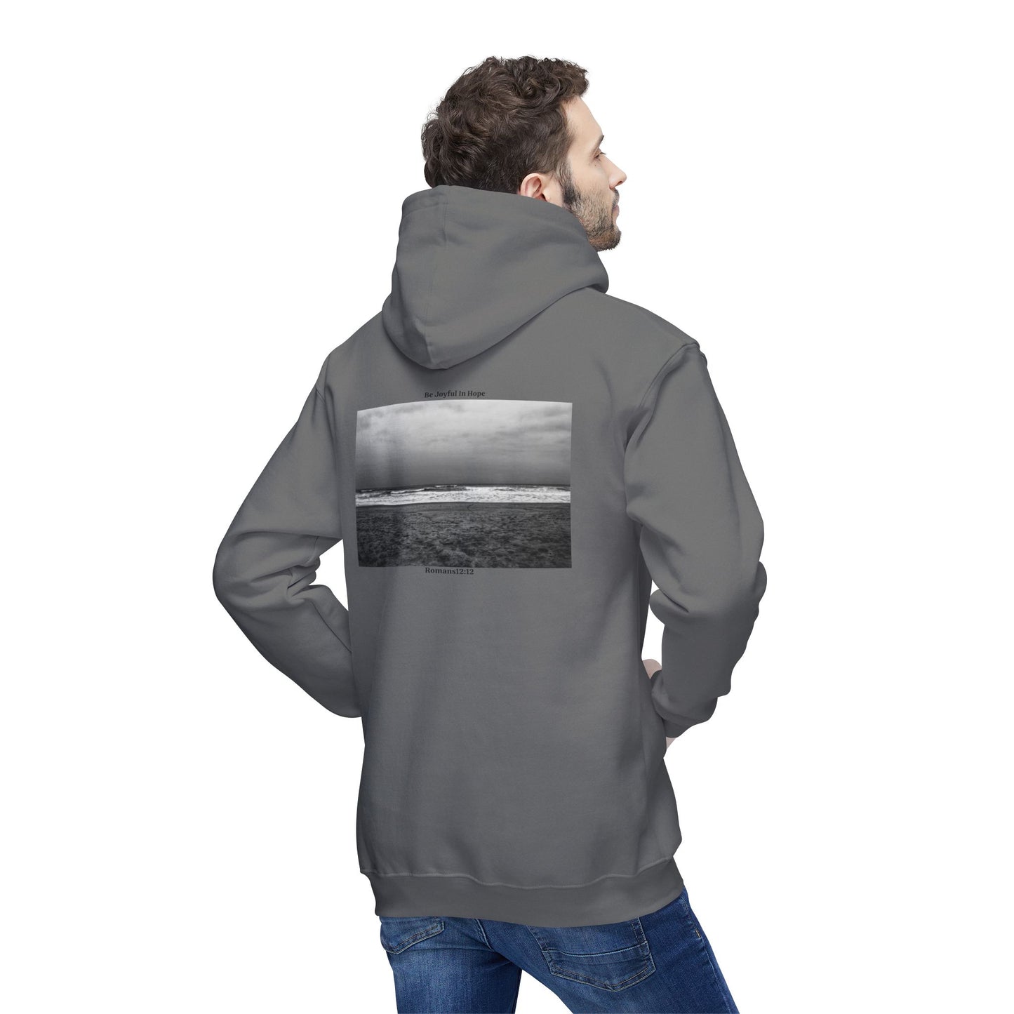 Neskowin Oregon Unisex Hooded Sweatshirt with Ocean Design - Comfort for Everyday Adventures By Andrea Stevens
