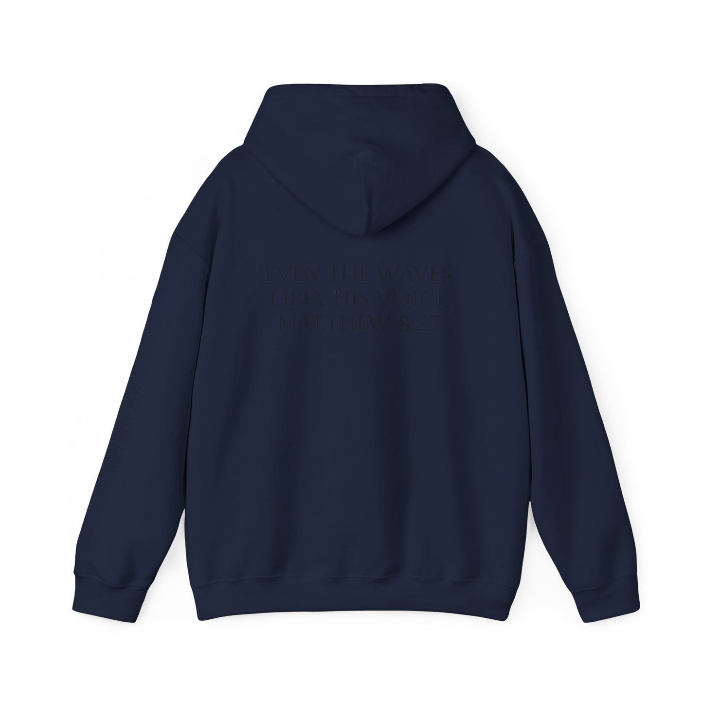 Minimalist Hoodie with 'WATERS' Text - Unisex Heavy Blend™