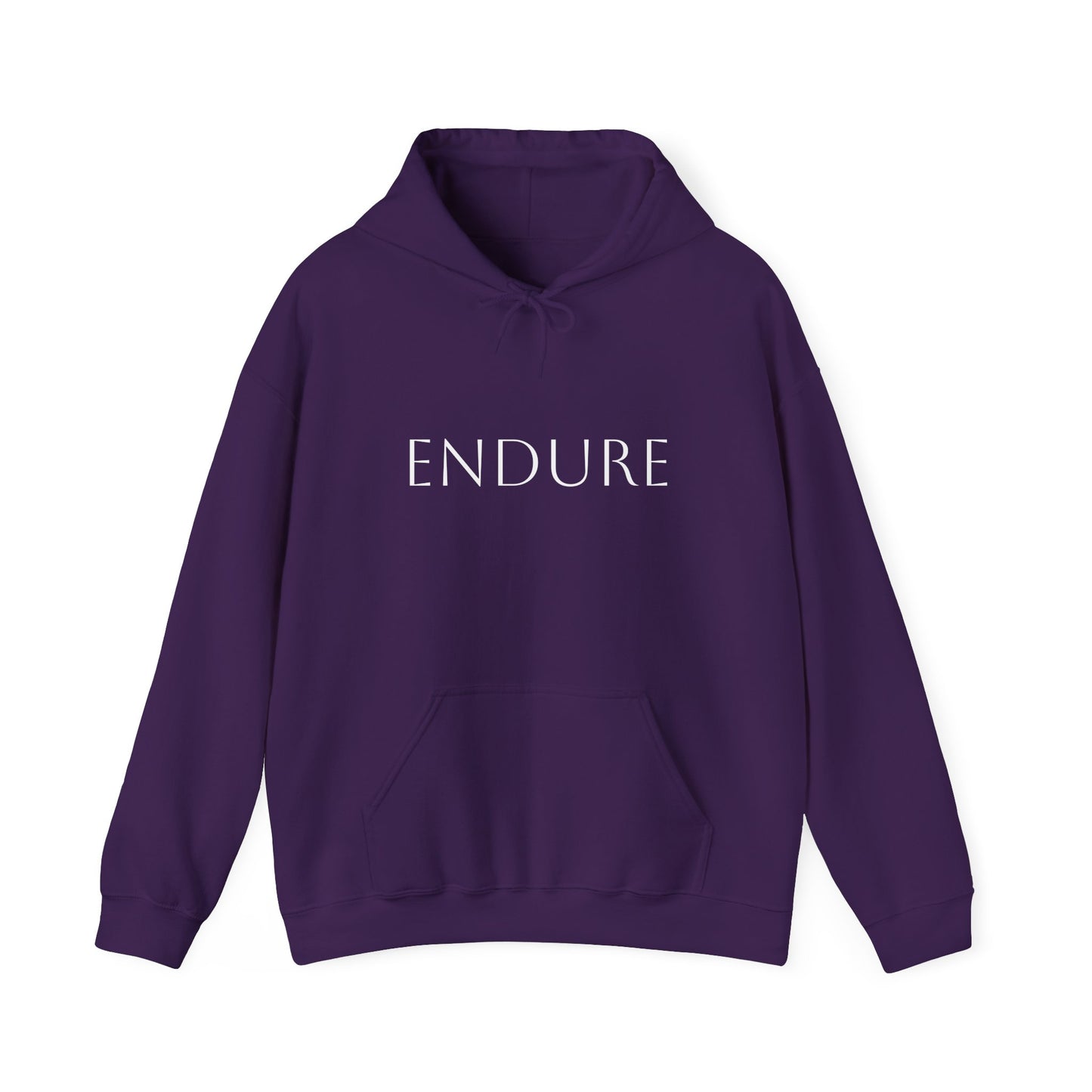 Inspirational Unisex Hoodie | "ENDURE" & Romans 8:18 Quote